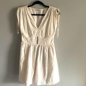 AE creme colored dress